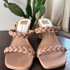 Dolce Vita Women's Tan Braided Sandals